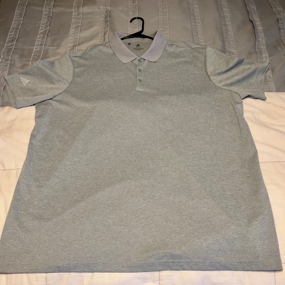 Golf Shirt / 3XL / ADIDAS / Short Sleeve / Moisture Wicking